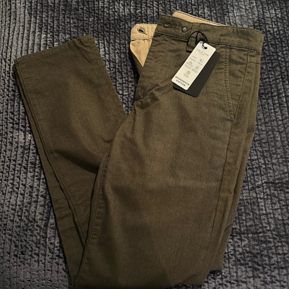 Rag & Bone Mens Army Fit 2 Brushed Twill Chino